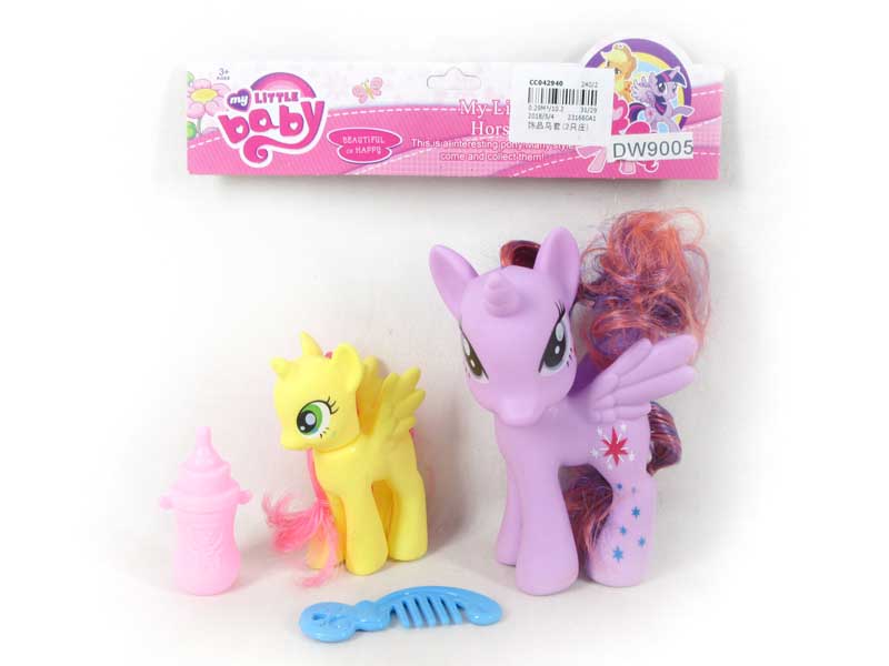 Beauty Horse Set(2in1) toys