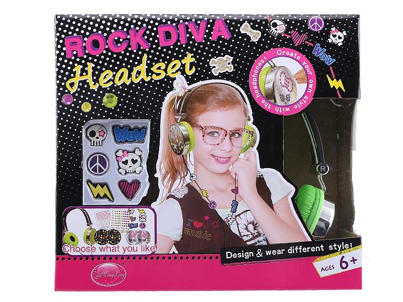 Rock Diva Headset toys