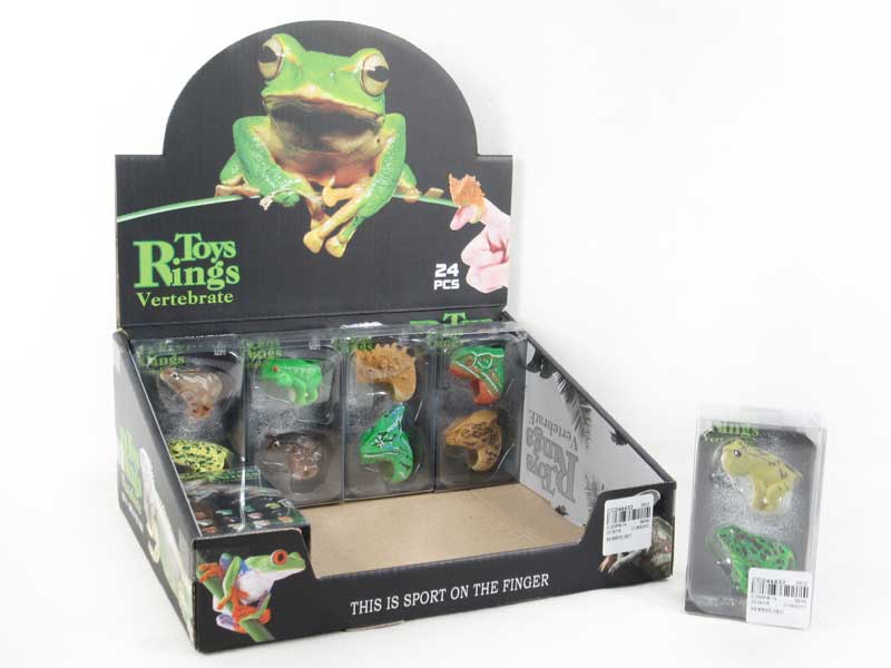 Frog/Lizard Ring(24in1) toys