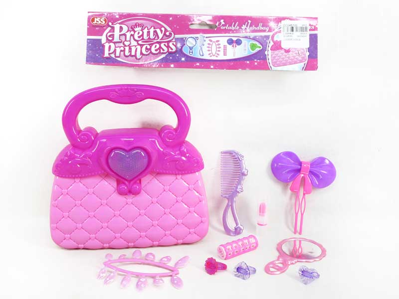 Hand Bag W/L & Beauty Set toys