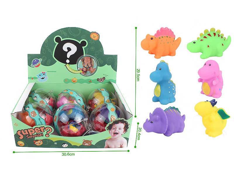 Beading Set  & Latex Dinosaur(6in1) toys