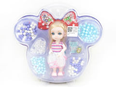 Beading & 6inch Solid Body Doll
