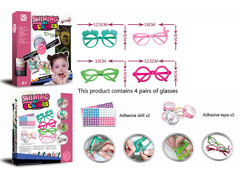 Jewelry Glasses Set toys