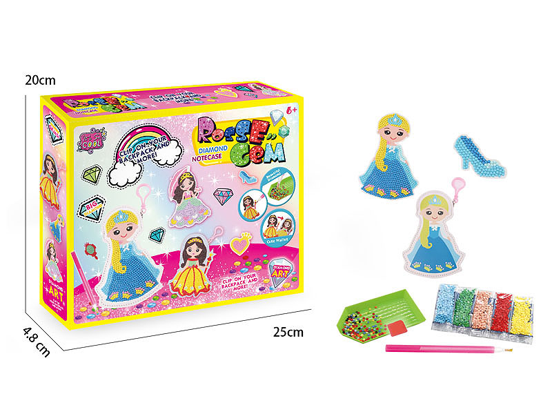 Diamond Sticker & Princess Purse toys