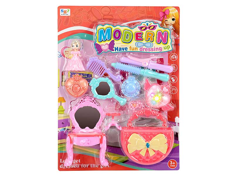 Beauty Set W/L toys