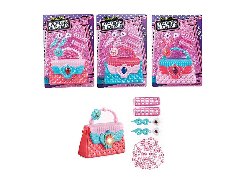 Jewelry Bag Set W/L(3C) toys