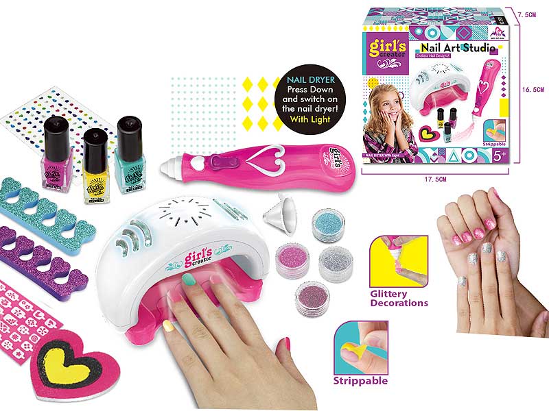 Manicure Kits W/L toys