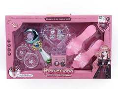 Jewelry Set & Magic Stick W/L_M(2C) toys