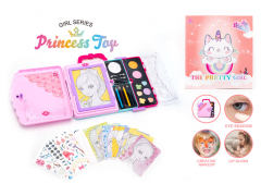 Cosmetic Set & Drawing Books toys