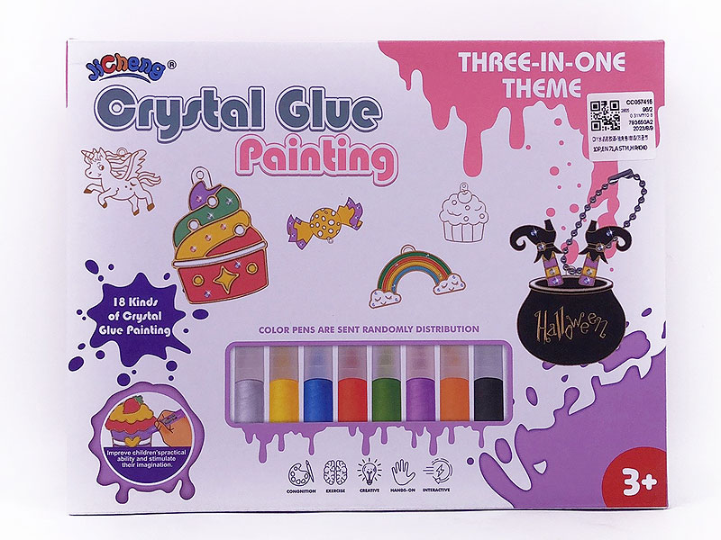 Crystal Glue Painting toys