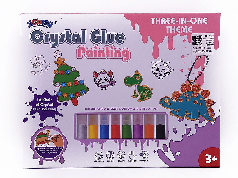 Crystal Glue Painting toys