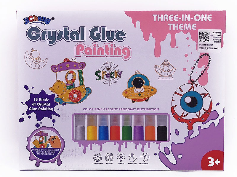 Crystal Glue Painting toys