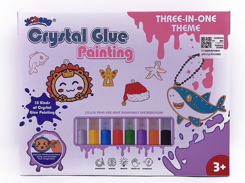 Crystal Glue Painting toys