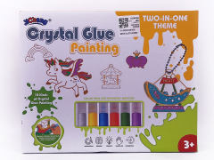 Crystal Glue Painting toys