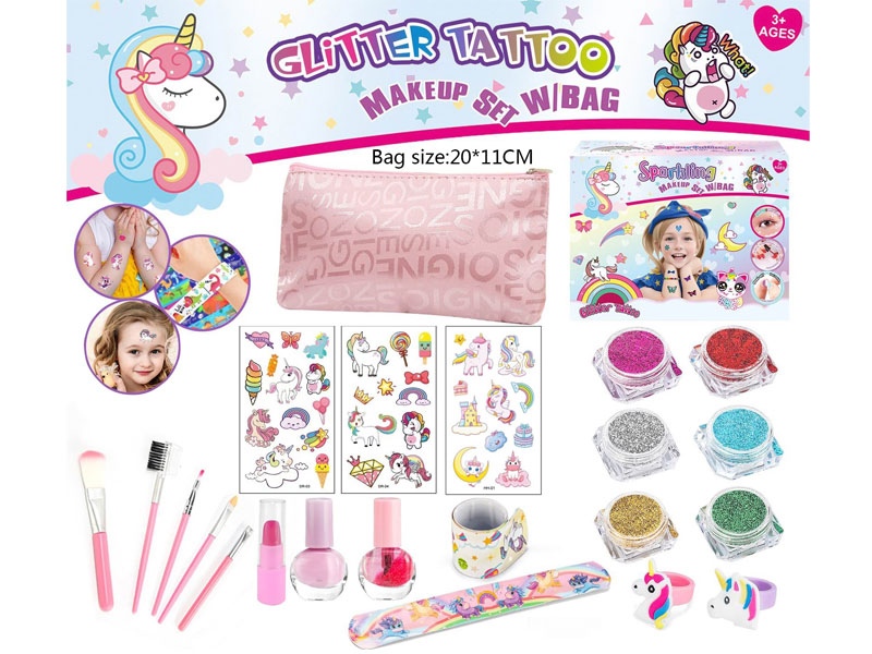 Glitter Tattoo Makeup Set toys