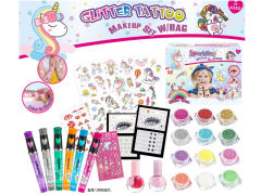 Glitter Tattoo Makeup Set