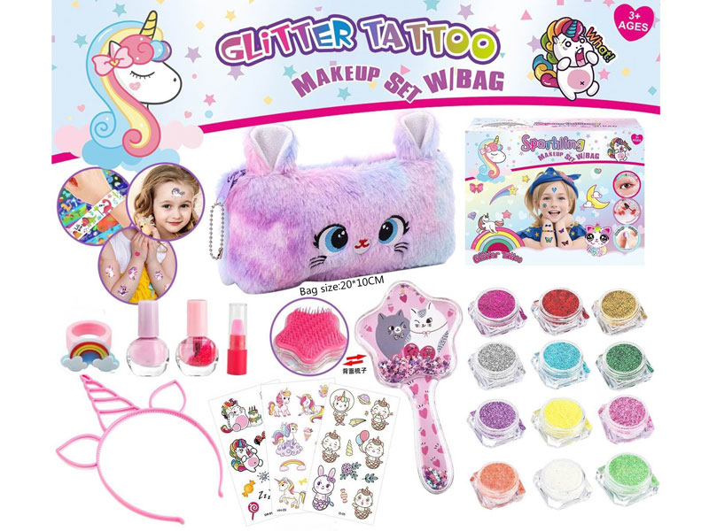 Glitter Tattoo Makeup Set toys