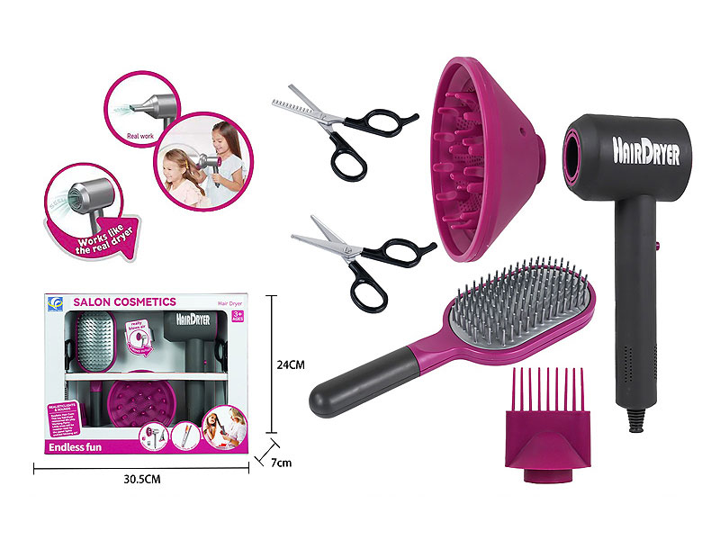 B/O Hair Drier Set toys