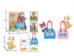 Plush Cat Handbag(2C) toys