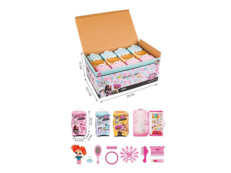 Beauty Set W/L_M(12in1) toys