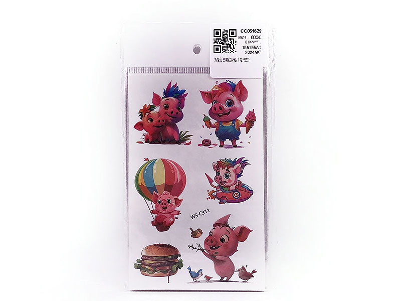 Tattoo Stickers(12in1) toys