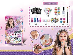 Stickers Set & Nail Polish