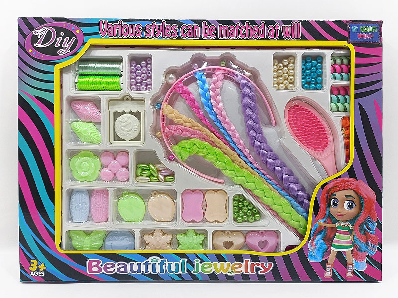 Braided Hair Bead toys