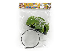 世界杯足球发箍带闪光(包电)