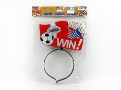 世界杯加拿大足球发箍带闪光(包电)