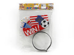 世界杯美国足球发箍带闪光(包电)