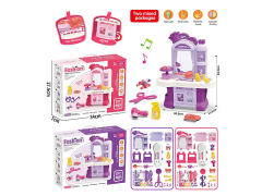 卡通梳妆台带灯光音乐（2色）