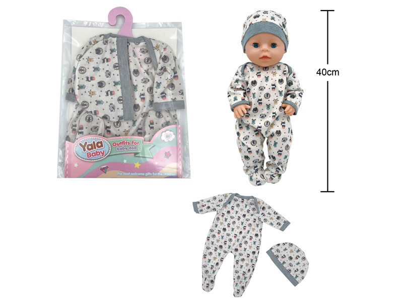 40CM Doll Clothes toys