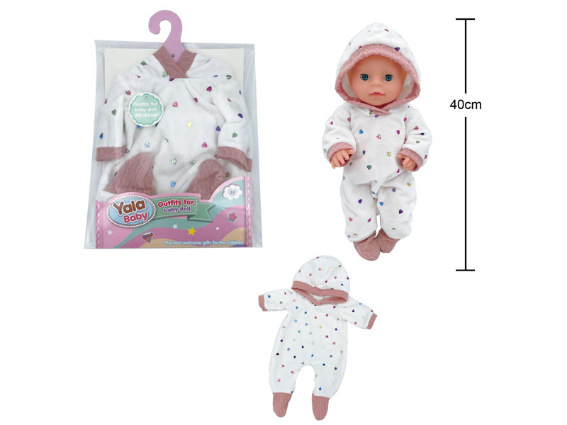40CM Doll Clothes toys