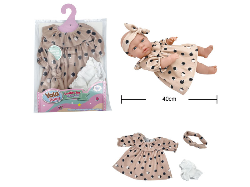 40CM Doll Clothes toys
