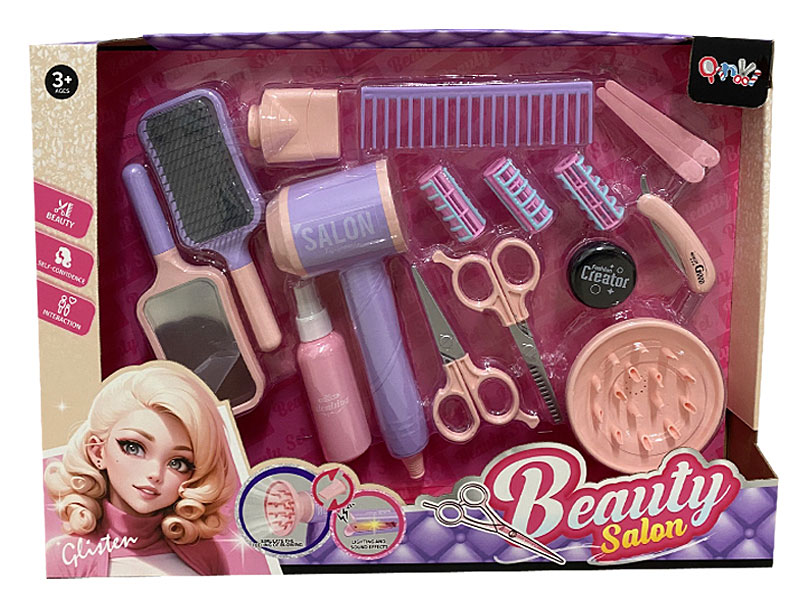 B/O Hair Drier Set toys