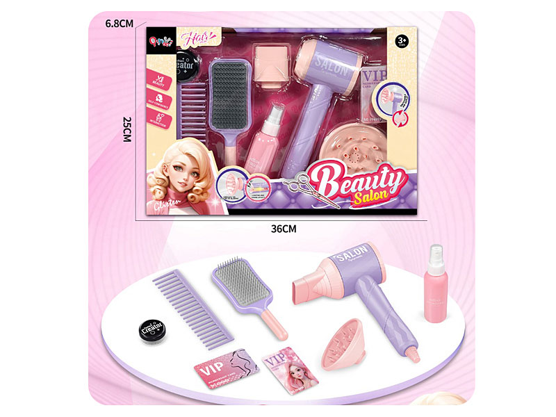 B/O Hair Drier Set toys