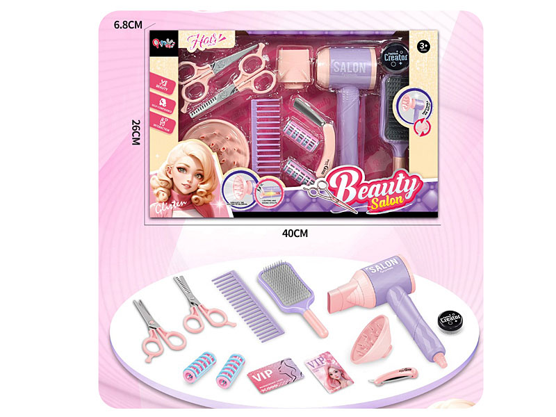 B/O Hair Drier Set toys
