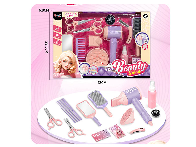 B/O Hair Drier Set toys