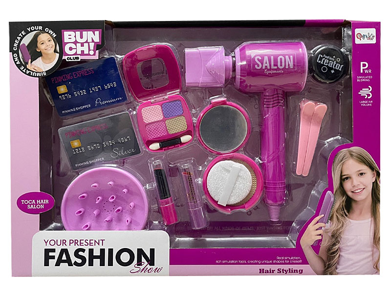 B/O Hair Drier Set toys