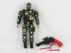 Police Man & Gun Toy(2S)