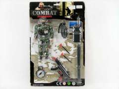Police Man & Gun Toy(2S)