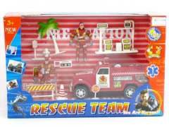 Fire Control Set & Free Wheel Fire Engine  toys