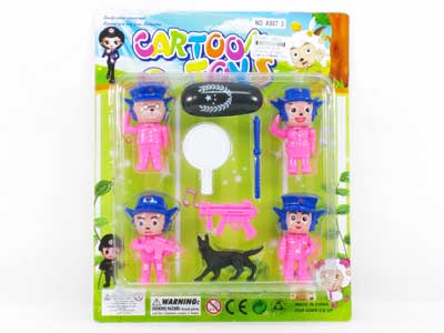 Police Set(4in1) toys