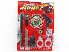 Police Set & Soft Bullet Gun  toys