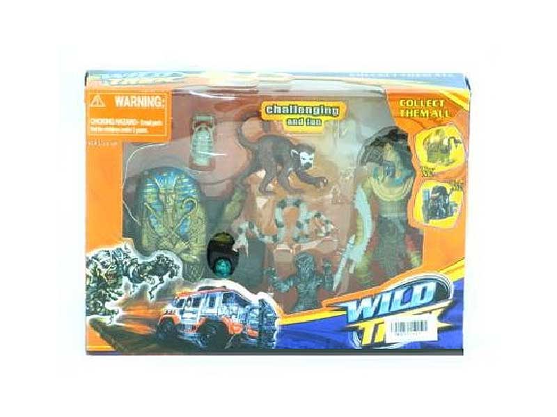 Wild Trek Set W/IC toys