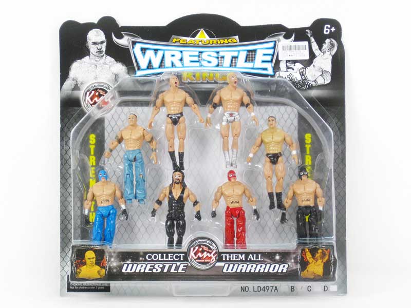 10CM Wrestler(8in1) toys