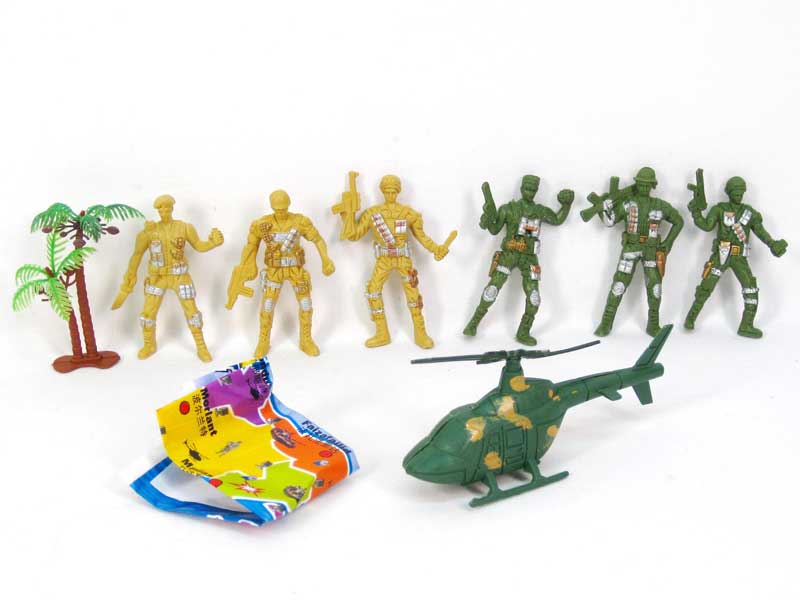 Military Set(6S2C) toys