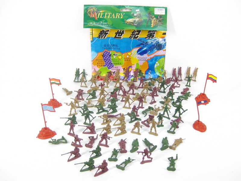 Military Set(104pcs) toys