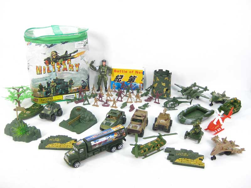 Military Set(52pcs) toys