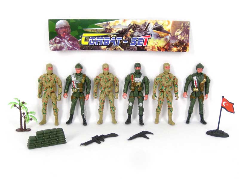 Military  Set(6in1) toys